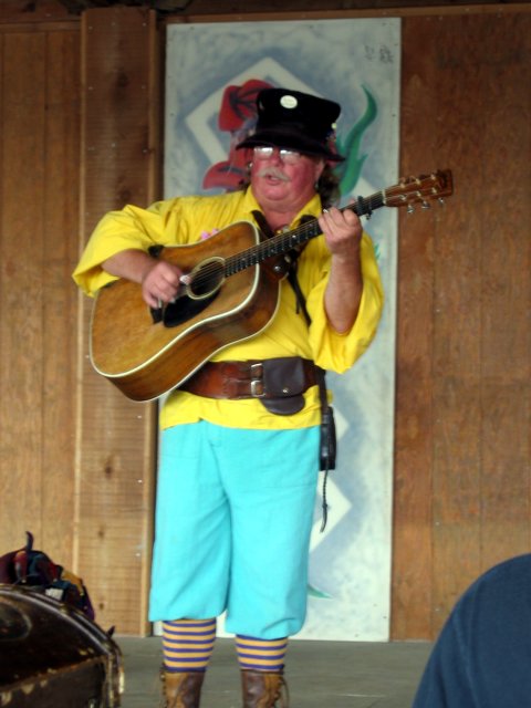 bathos plays guitar