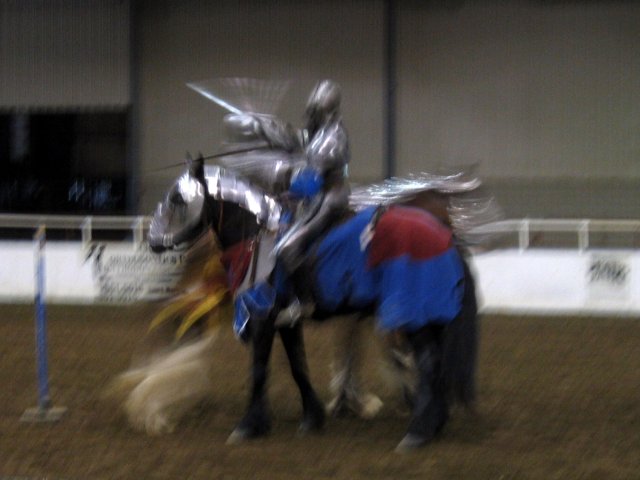 swordfight on horseback